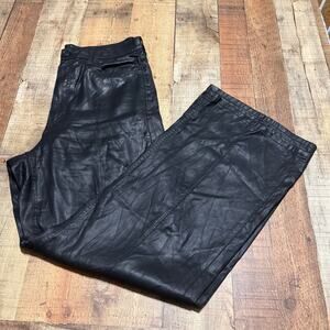 Banana Republic Wmns Black Tencel Wide Leg Pants Sz 31 Festival Boho Minimalist